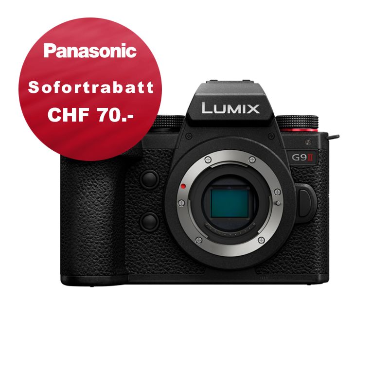 Panasonic G9 Mark II Gehäuse - inkl. CHF 70 Sofortrabatt
