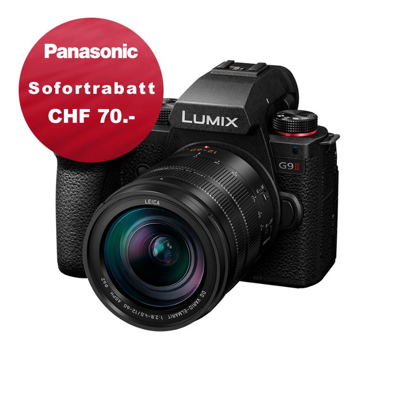 Panasonic G9 Mark II Kit mit 12-60mm 2.8-4.0 Leica - inkl. CHF 70 Sofortrabatt