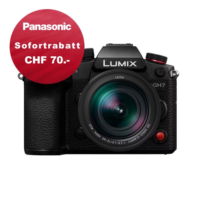 Panasonic GH7 Kit mit 12-60mm 2.8-4.0 Leica - inkl. CHF 70 Sofortrabatt