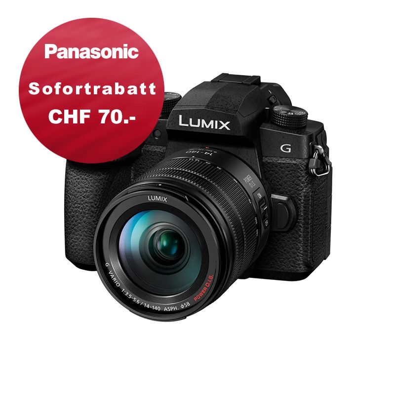Panasonic G97 Kit mit 14-140mm 3.5-5.6 - inkl. CHF 70 Sofortrabatt
