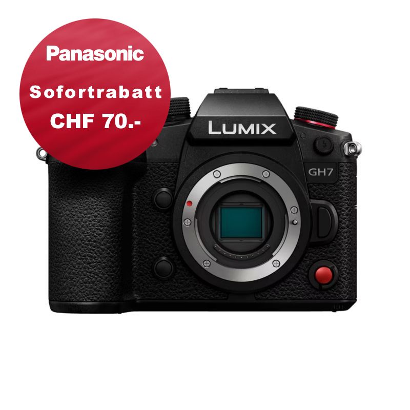 Panasonic GH7 Gehäuse - inkl. CHF 70 Sofortrabatt