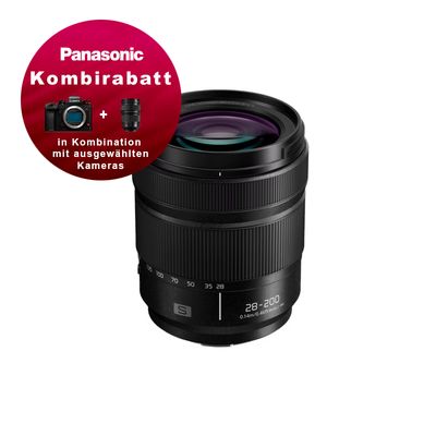 Panasonic S 28-200mm 4.0-7.1 Makro OIS - CHF 140 Kombirabatt