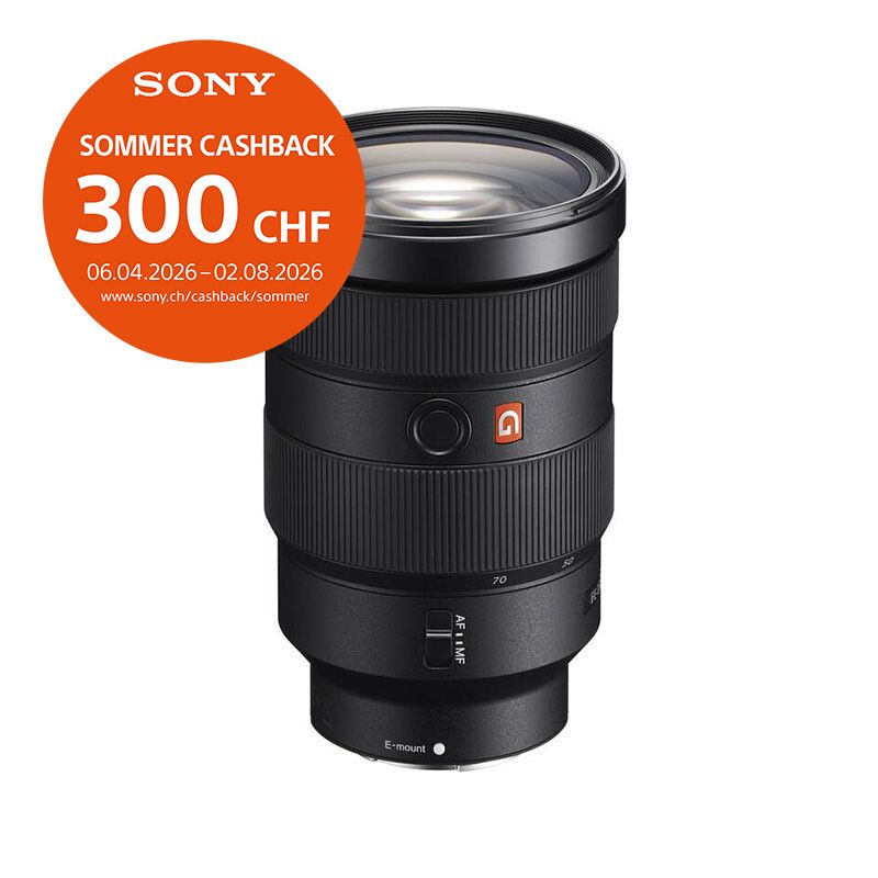 Sony FE 24-70mm 2.8 GM - ''4 Jahre Garantie'' - CHF 300 Cashback