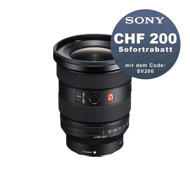 Sony FE 16-35mm 2.8 GM II - ''4 Jahre Garantie'' - CHF 200 Rabatt mit Code SV200