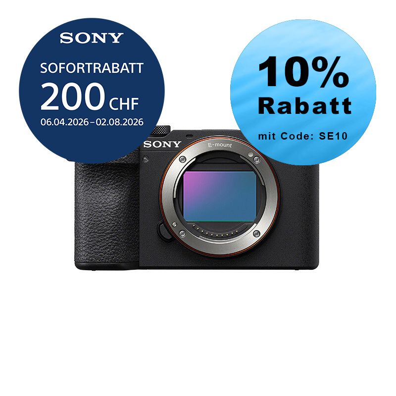 Sony A7C Mark II Gehäuse (black) - ''4 Jahre Garantie'' - inkl. CHF 200 Sofortrabatt Sony A7C Mark II Gehäuse (black) - ''4 Jahre Garantie'' - inkl. CHF 200 Sofortrabatt