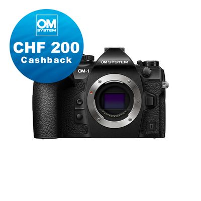 OM System OM-1 Mark II Gehäuse - CHF 200 Cashback + 5 Jahre Garantie