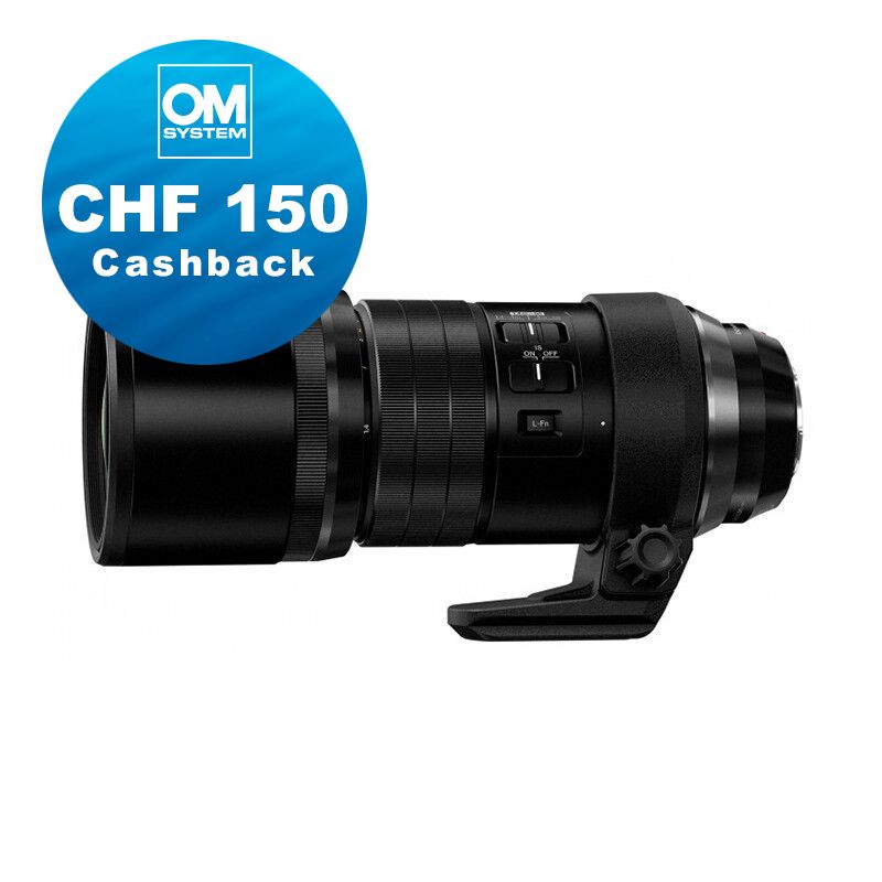 OM System M.Zuiko 300mm 4.0 IS Pro - CHF 150 Cashback + 5 Jahre Garantie