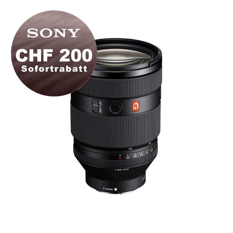 Sony FE 28-70mm 2.0 GM - ''4 Jahre Garantie'' - CHF 200 Sofortrabatt