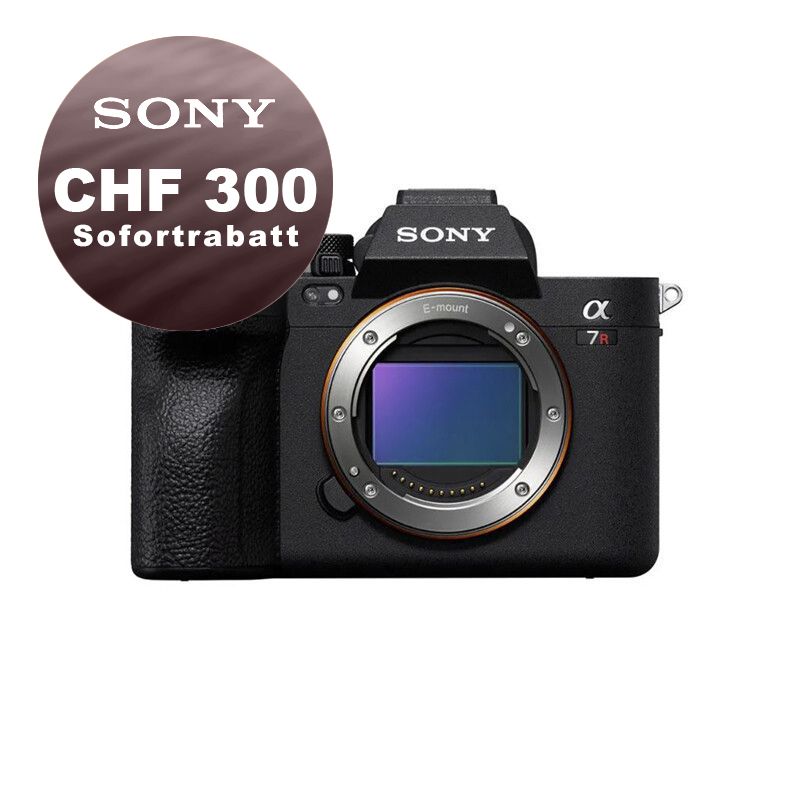 Sony A7R Mark V Gehäuse - ''4 Jahre Garantie'' - CHF 300 Sofortrabatt