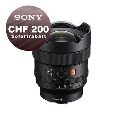 Sony FE 14mm 1.8 GM - ''4 Jahre Garantie'' - CHF 200 Sofortrabatt