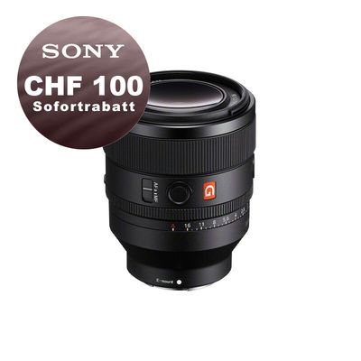 Sony FE 50mm 1.2 GM - ''4 Jahre Garantie'' - CHF 100 Sofortrabatt