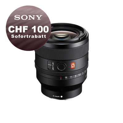 Sony FE 50mm 1.4 GM - ''4 Jahre Garantie'' - CHF 100 Sofortrabatt