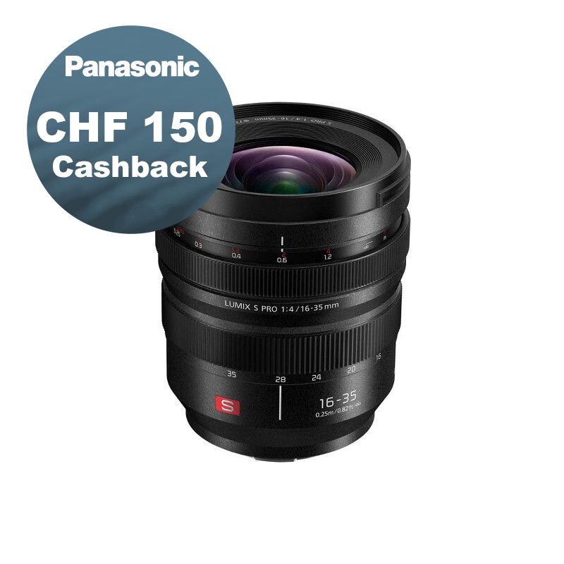 Panasonic S 16-35mm 4.0 - CHF 150 Cashback