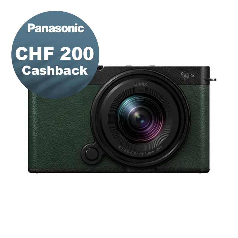 Panasonic S9 Kit mit 18-40mm 4.5-6.3 Dark Olive - CHF 200 Cashback