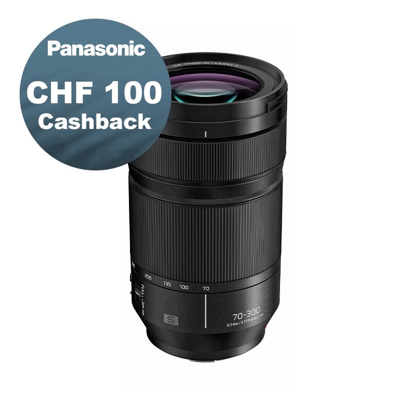 Panasonic S 70-300mm 4.5-5.6 OIS - CHF 100 Cashback