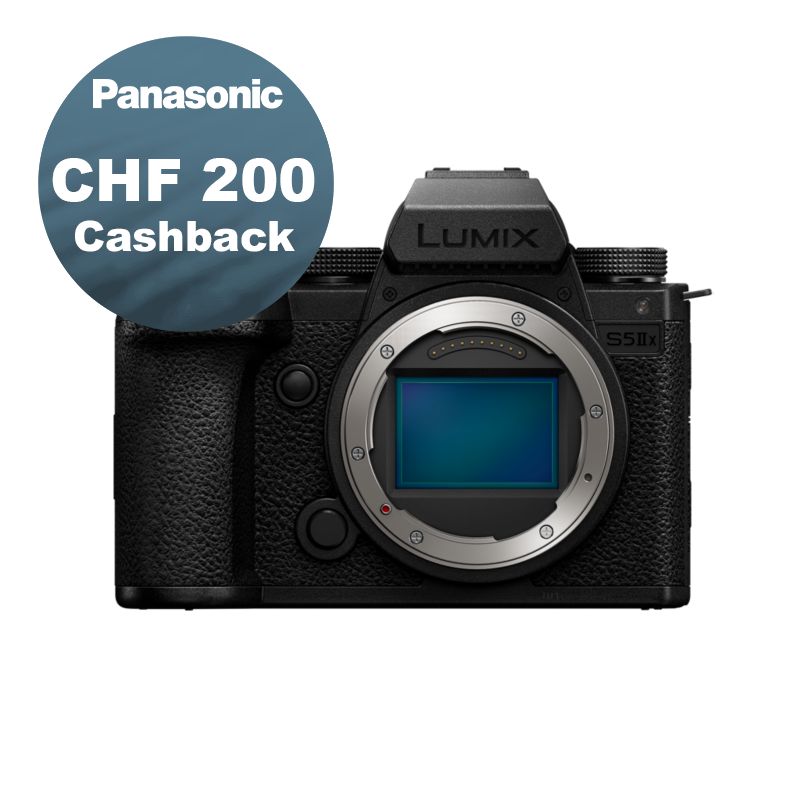 Panasonic S5 Mark II X Gehäuse - CHF 200 Cashback Panasonic S5 Mark II X Gehäuse - CHF 200 Cashback