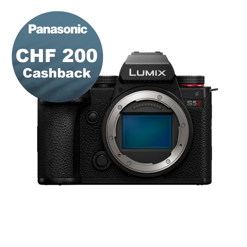 Panasonic S5 Mark II Gehäuse - CHF 200 Cashback Panasonic S5 Mark II Gehäuse - CHF 200 Cashback