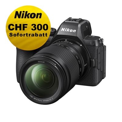 Nikon Z5II Kit mit 24-200mm - ''Swiss Garantie'' - inkl. CHF 300 Sofortrabatt