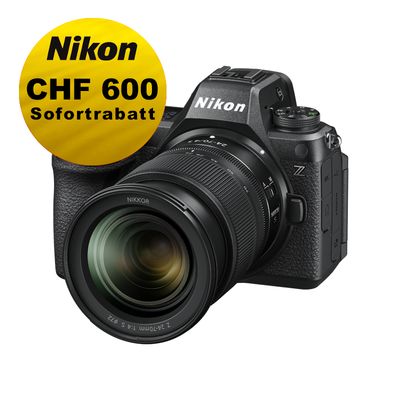 Nikon Z6III Kit mit 24-70mm 4.0 S - ''Swiss Garantie'' - inkl. CHF 600 Sofortrabatt