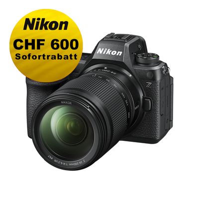 Nikon Z6III Kit mit 24-200mm 4.0-6.3 VR - ''Swiss Garantie'' - inkl. CHF 600 Sofortrabatt