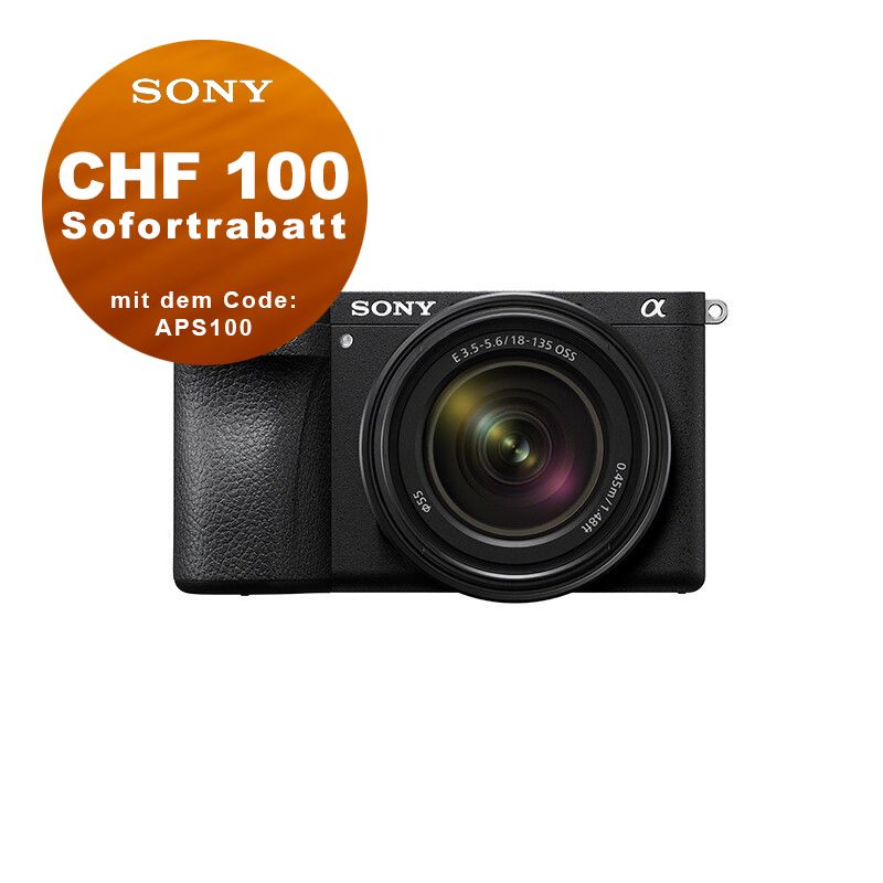 Sony A6700 Kit mit 18-135mm - ''4 Jahre Garantie'' - CHF 100 Rabatt mit Code APS100
