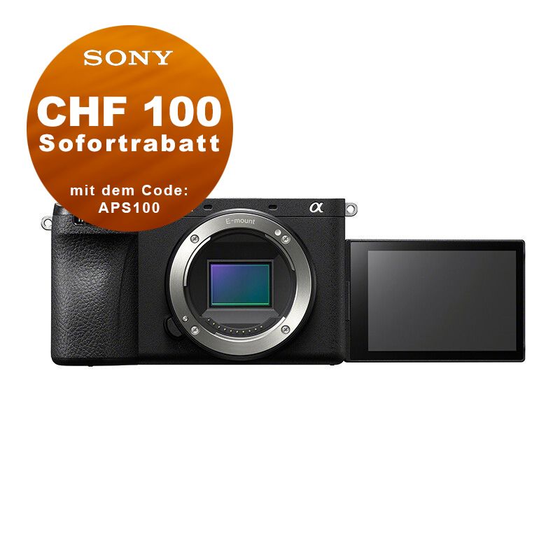 Sony A6700 Gehäuse - ''4 Jahre Garantie'' - CHF 100 Rabatt mit Code APS100