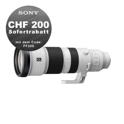 Sony FE 400-800mm 6.3-8.0 G OSS - ''4 Jahre Garantie'' - CHF 200 Rabatt mit Code FF200