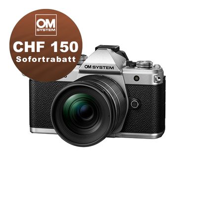 OM System OM-3 (silver) Kit mit ED 12-45mm - inkl. CHF 150 Sofortrabatt