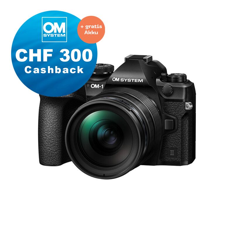 OM System OM-1 Mark II mit 12-40mm 2.8 II - CHF 300 Cashback + gratis Akku