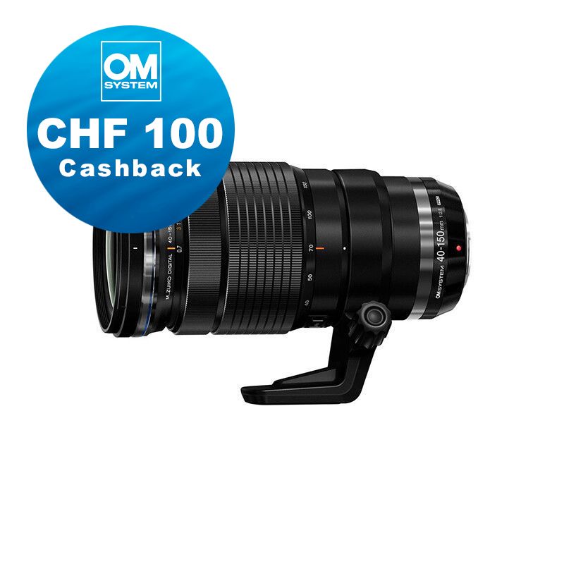 OM System M.Zuiko 40-150mm 2.8 Pro - CHF 100 Cashback