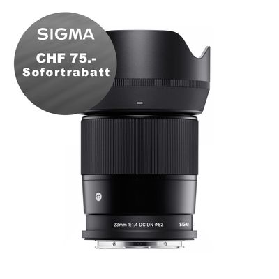 Sigma DC 23mm 1.4 DN C zu Canon RF - inkl. CHF 75 Sofortrabatt