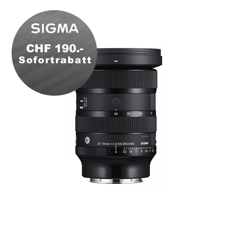 Sigma DG 24-70mm 2.8 DN II Art zu L-Mount - inkl. CHF 190 Sofortrabatt