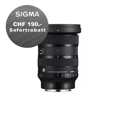 Sigma DG 24-70mm 2.8 DN II Art zu Sony E - inkl. CHF 190 Sofortrabatt