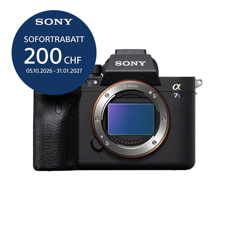 Sony A7S Mark III Gehäuse - ''4 Jahre Garantie'' - inkl. CHF 200 Sofortrabatt