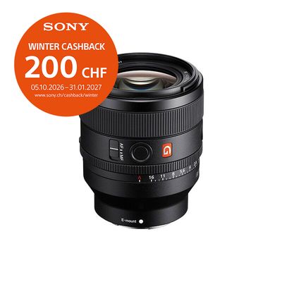 Sony FE 50mm 1.4 GM - ''4 Jahre Garantie'' - CHF 200 Cashback Sony FE 50mm 1.4 GM - ''4 Jahre Garantie'' - CHF 200 Cashback