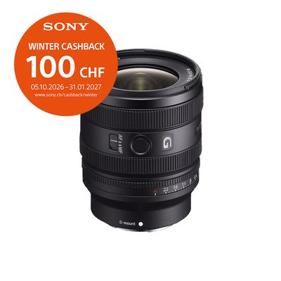 Sony FE 16-25mm 2.8 G - "4 Jahre Garantie" - CHF 100 Cashback Sony FE 16-25mm 2.8 G - "4 Jahre Garantie" - CHF 100 Cashback