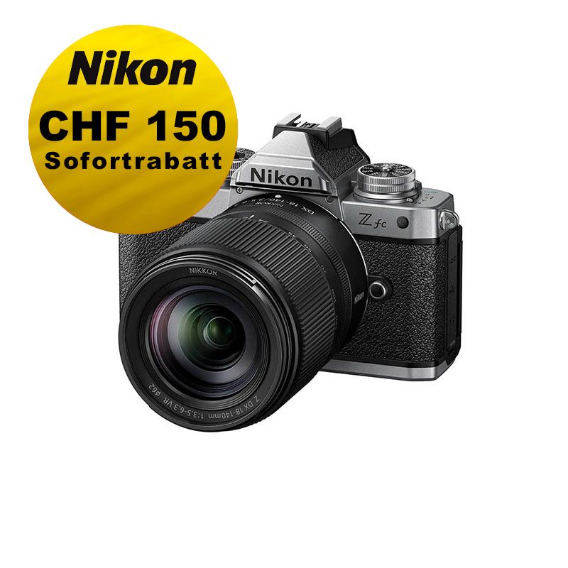 Nikon Z fc Kit mit 18-140mm - ''Swiss Garantie'' - inkl. CHF 150 Sofortrabatt