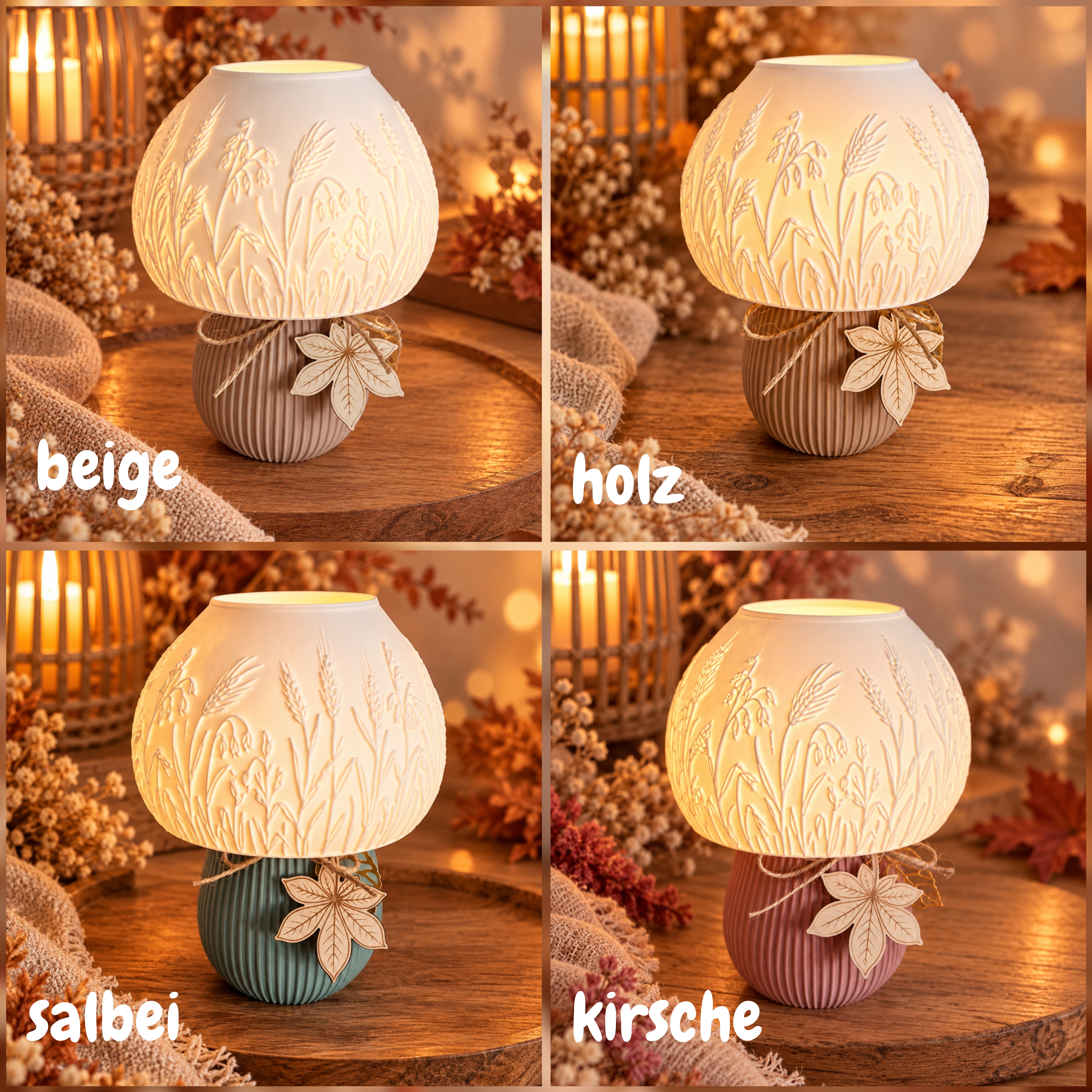Pilz mit LED- Licht