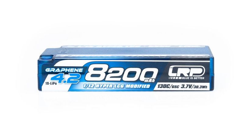 LRP - 1/12 Hyper LCG Modified GRAPHENE-4.2 8200mAh Hardcase Akku - 3.7V - 130C/65C