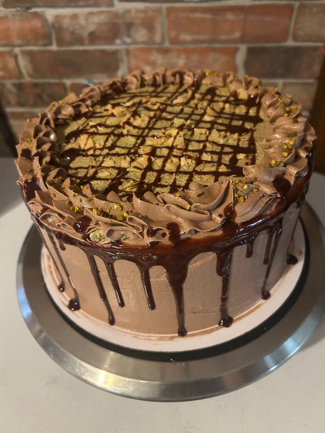 Dubai Chocolate Cake