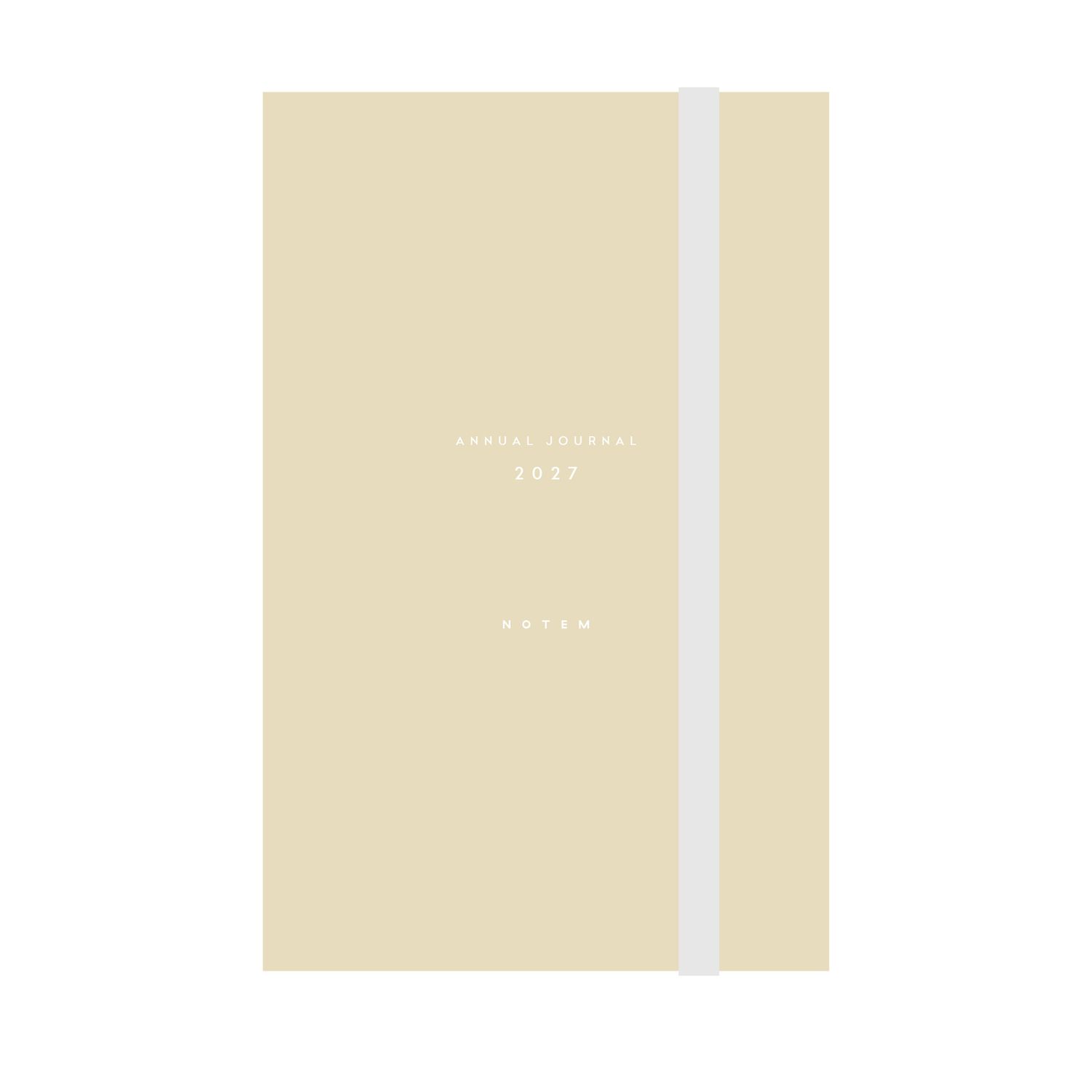 PRE-ORDER Alva Annual Journal 2027 'Beige'