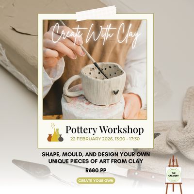 Pottery Workshop: Create Your Own - 22 February 2026
