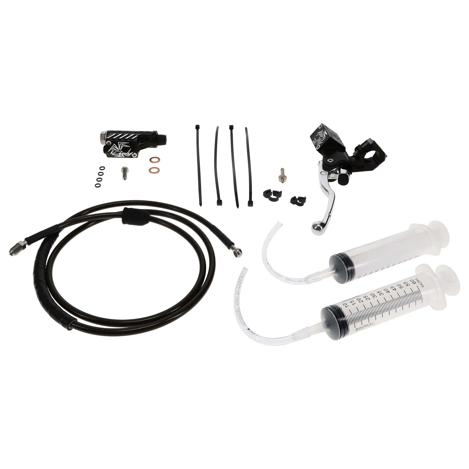 REKLUSE LEFT HAND BRAKE KIT &amp; REAR MASTER CYLINDER KTM / HUSQVARNA / GASGAS / TRIUMPH / DUCATI / STARKVARG