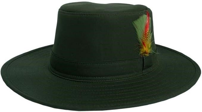 Sombrero Belmont - Sombrero Encerado Unisex de ala Ancha
