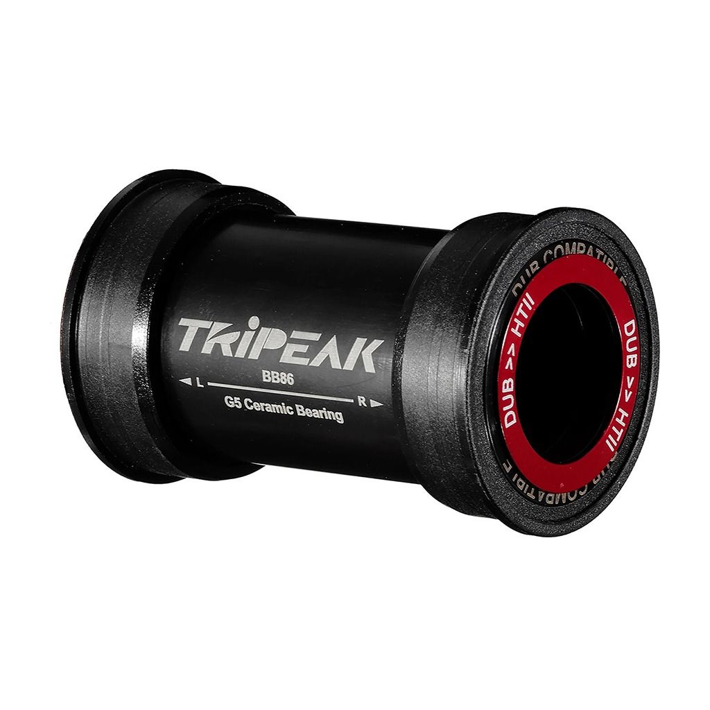 Tripeak BB86 Pressfit Bottom Bracket 3-in-1 Shimano/SRAM/Rotor (86mm)-Black