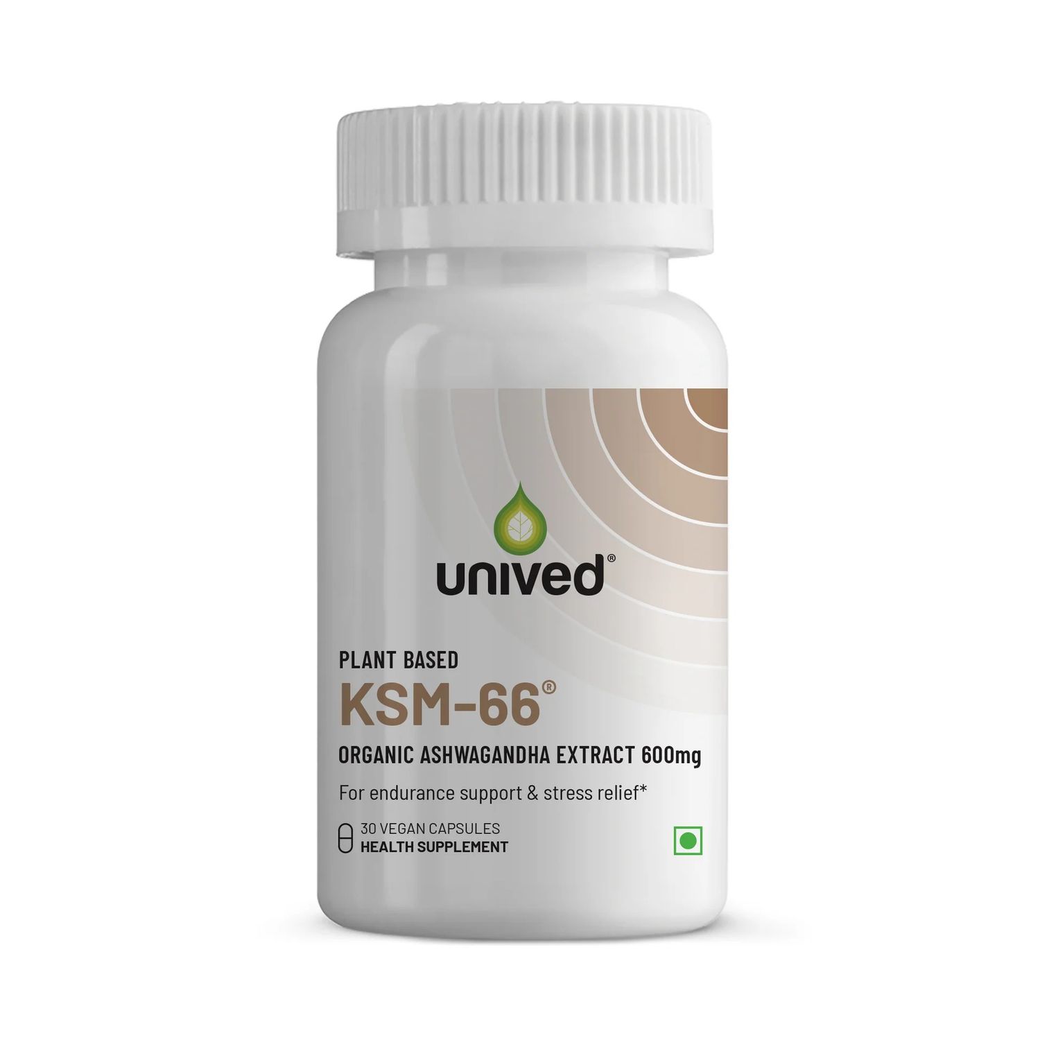 Unived KSM-66 (Ashwagandha Root Extract) Capsules