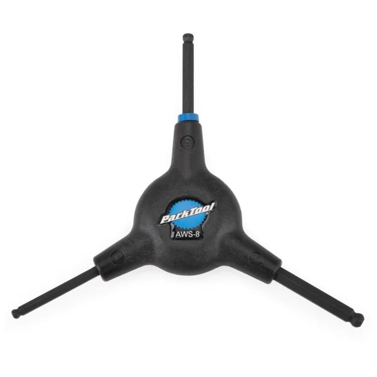 Parktool Tools | AWS-8 3-Way Ball End Hex Wrench Set 4mm/5mm/6mm