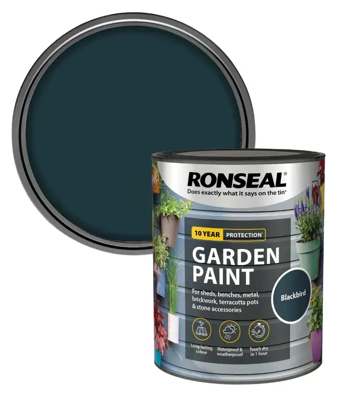 Blackbird Ronseal Garden Paint