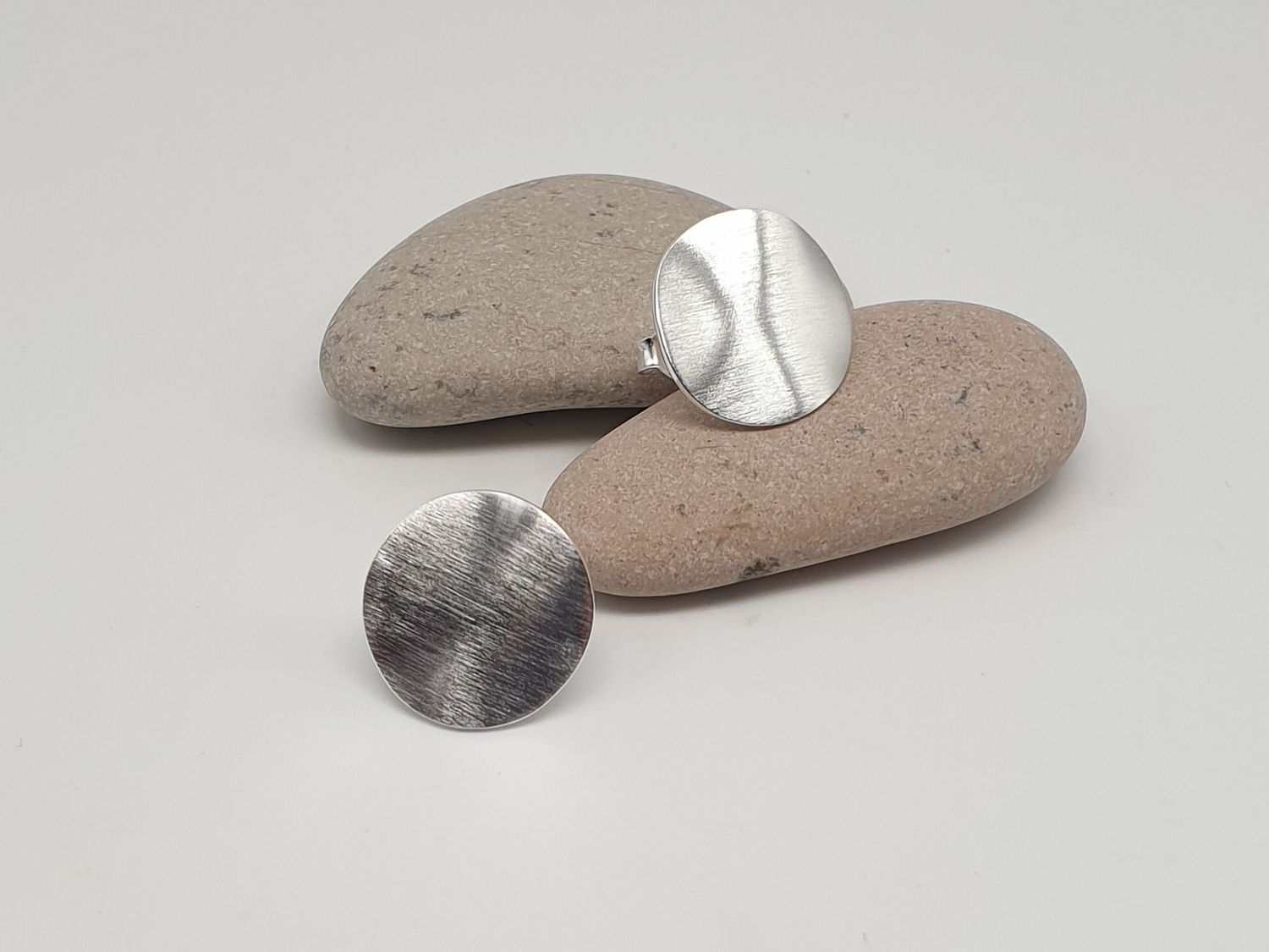 Orecchino Luna Piena  in Argento 925/000