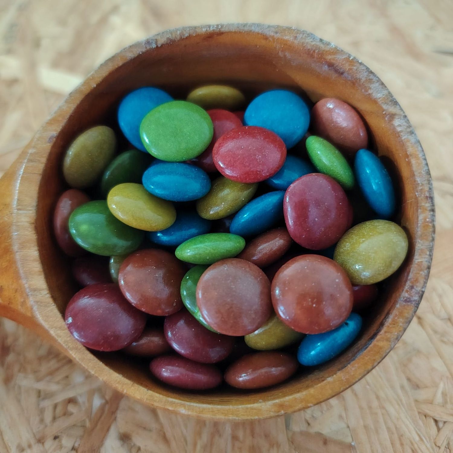 Lentejas de chocolate